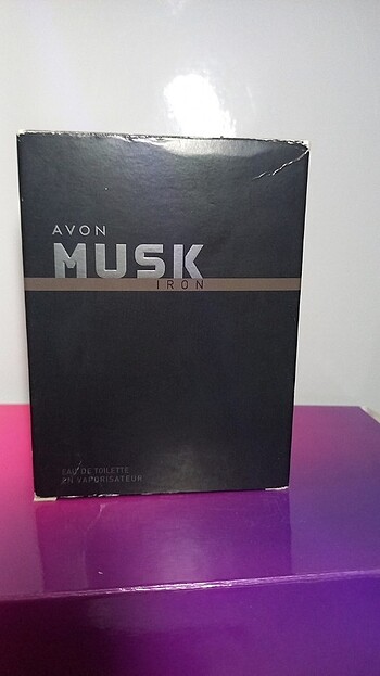 AVON MUSK IRON ERKEK PARFÜM 