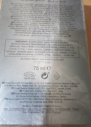 Avon Maxime Erkek Parfümü Eau de Toilette - Görsel 2