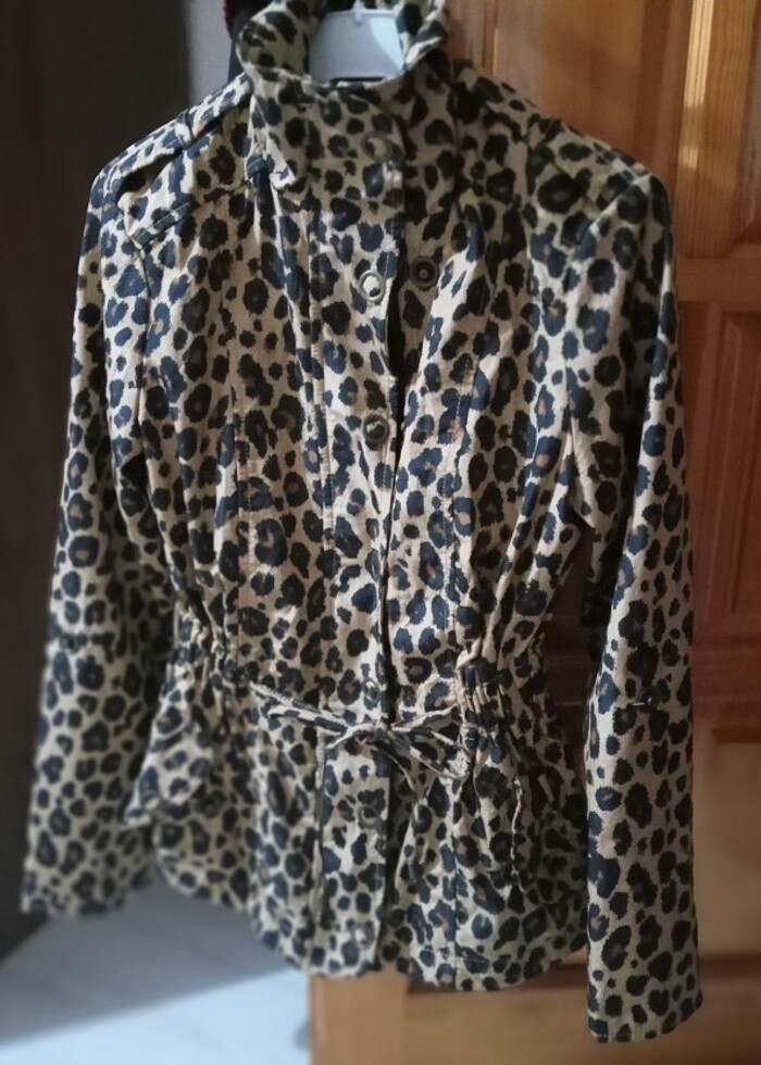 Leopar ceket - Görsel 2