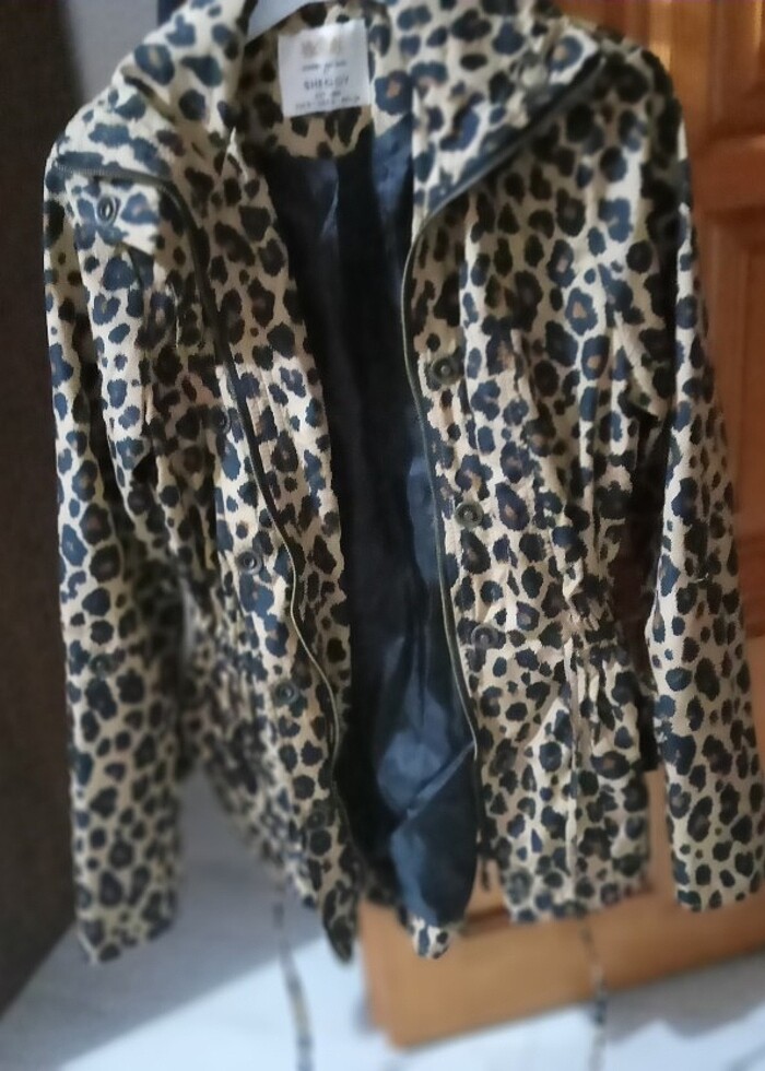 Leopar ceket - Görsel 3