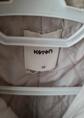 bej Düğmeli Kadın Midi Yün Kaban - Görsel 3