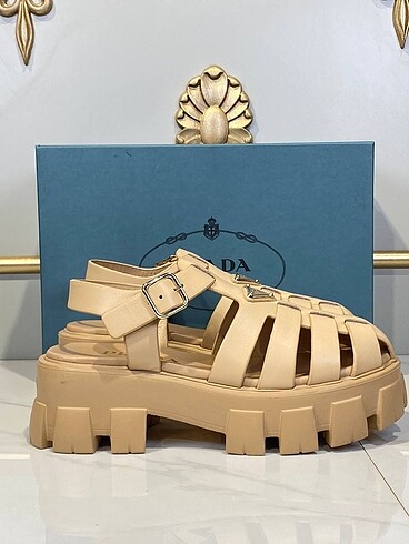 diğer Beden çeşitli Renk Prada Rubber Sandalet