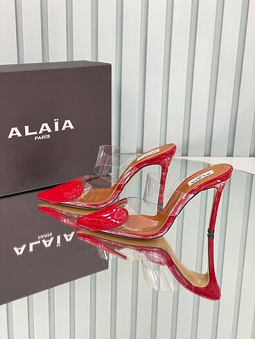 diğer Beden kırmızı Renk Alaia Caeur Pumps