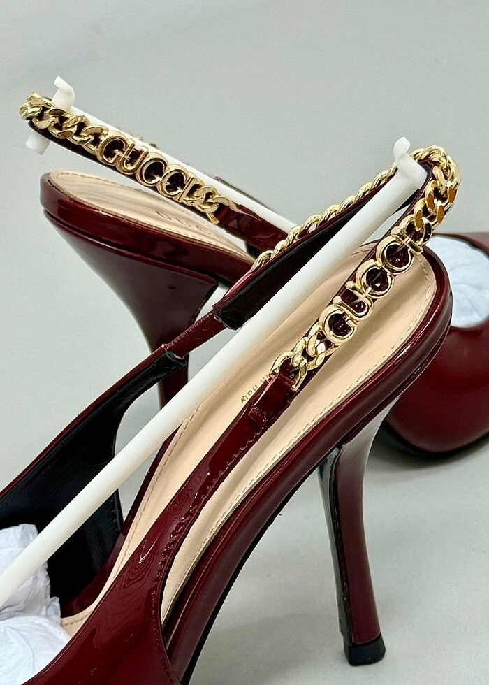Gucci topuklu ayakkabı - Görsel 3