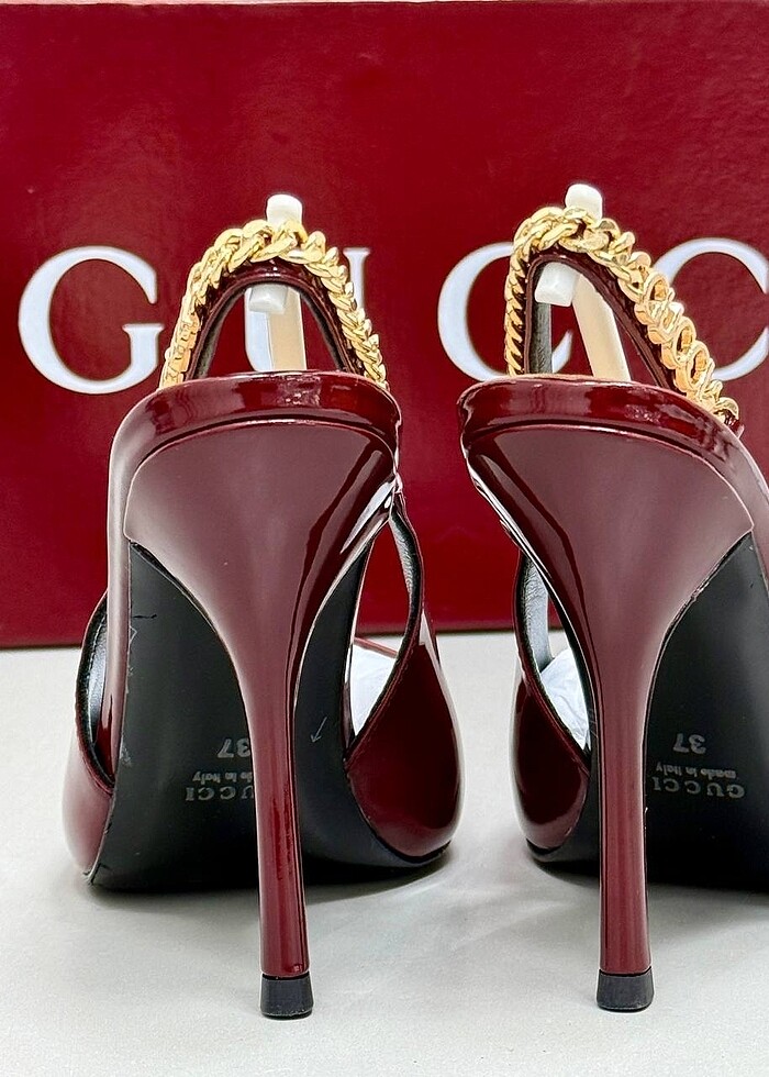 Gucci topuklu ayakkabı - Görsel 4