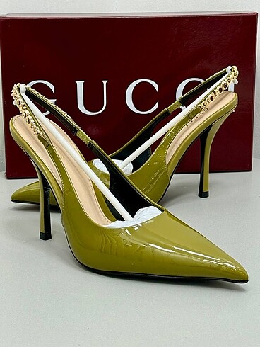 Gucci topuklu ayakkabı - Görsel 5