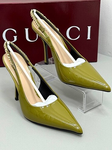 Gucci topuklu ayakkabı - Görsel 4