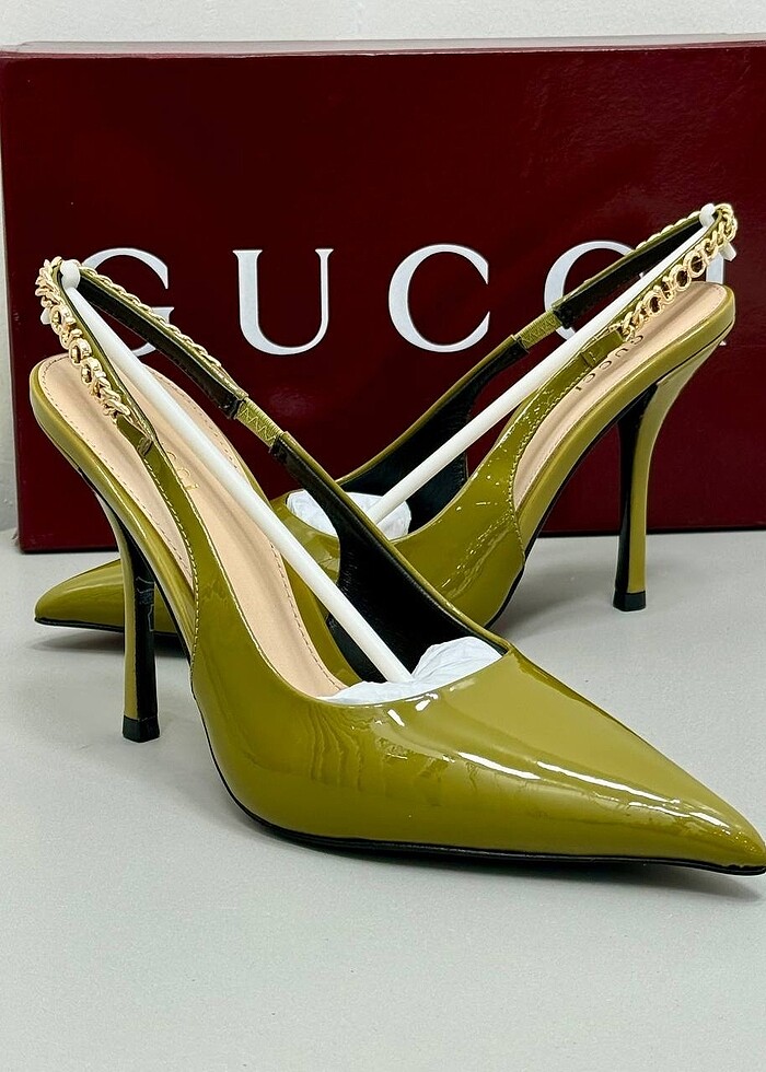 Gucci topuklu ayakkabı - Görsel 5