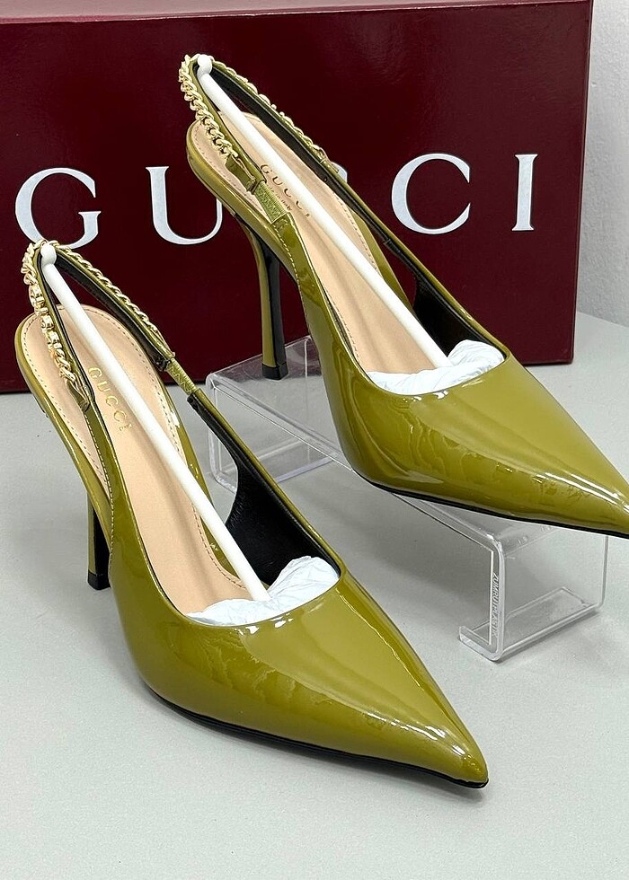 Gucci topuklu ayakkabı - Görsel 4