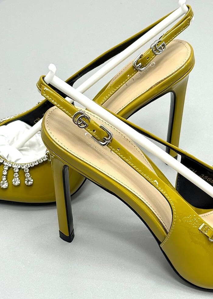 Gucci topuklu ayakkabı - Görsel 3