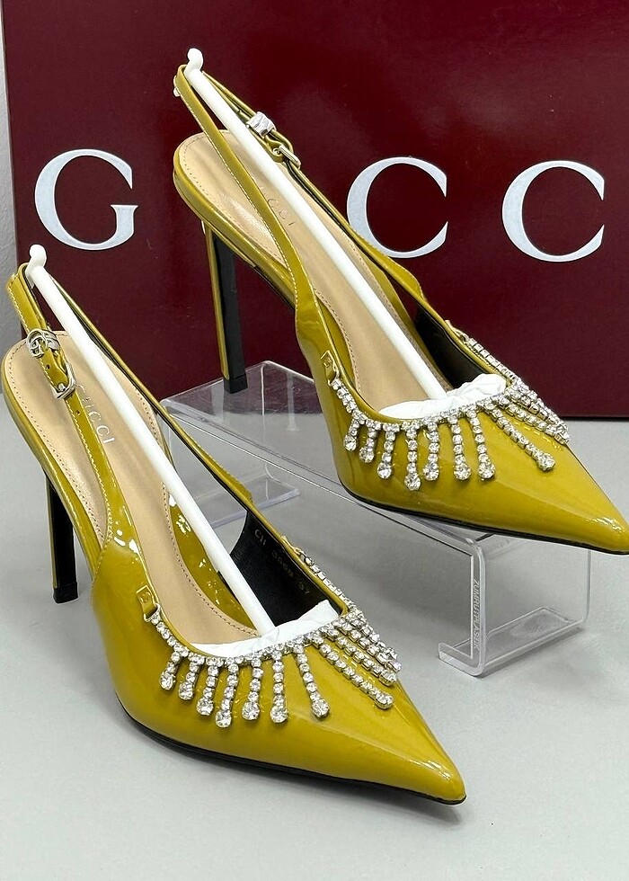 Gucci topuklu ayakkabı - Görsel 5