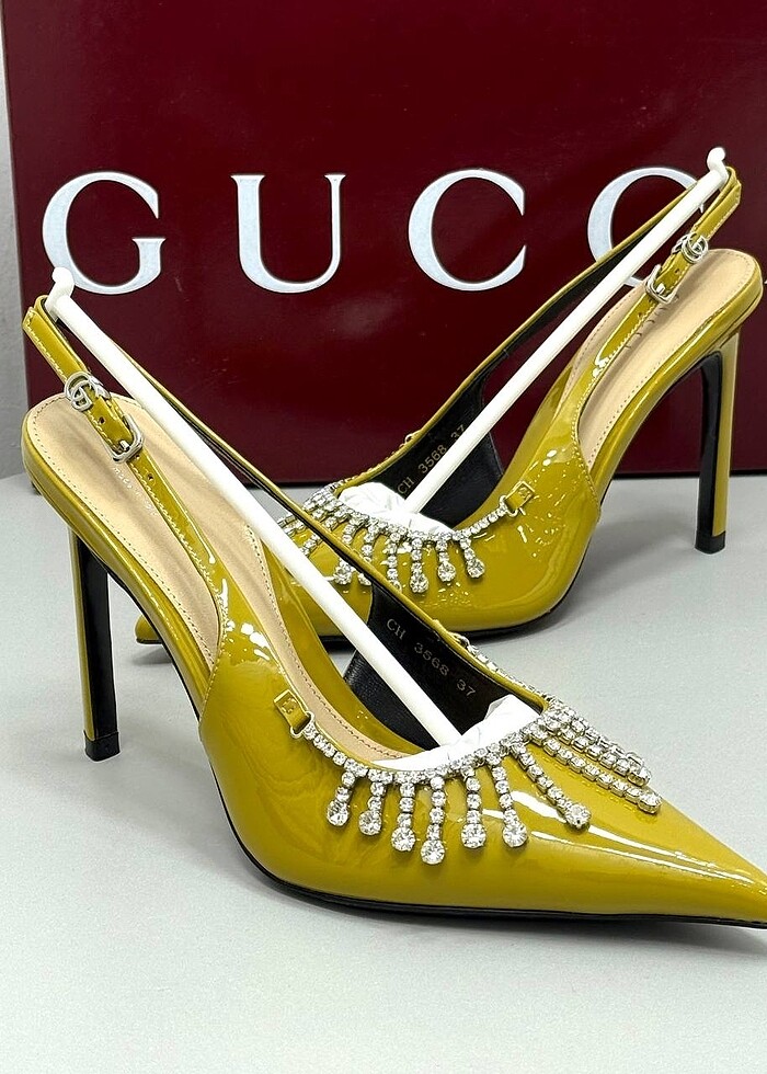 Gucci topuklu ayakkabı - Görsel 4