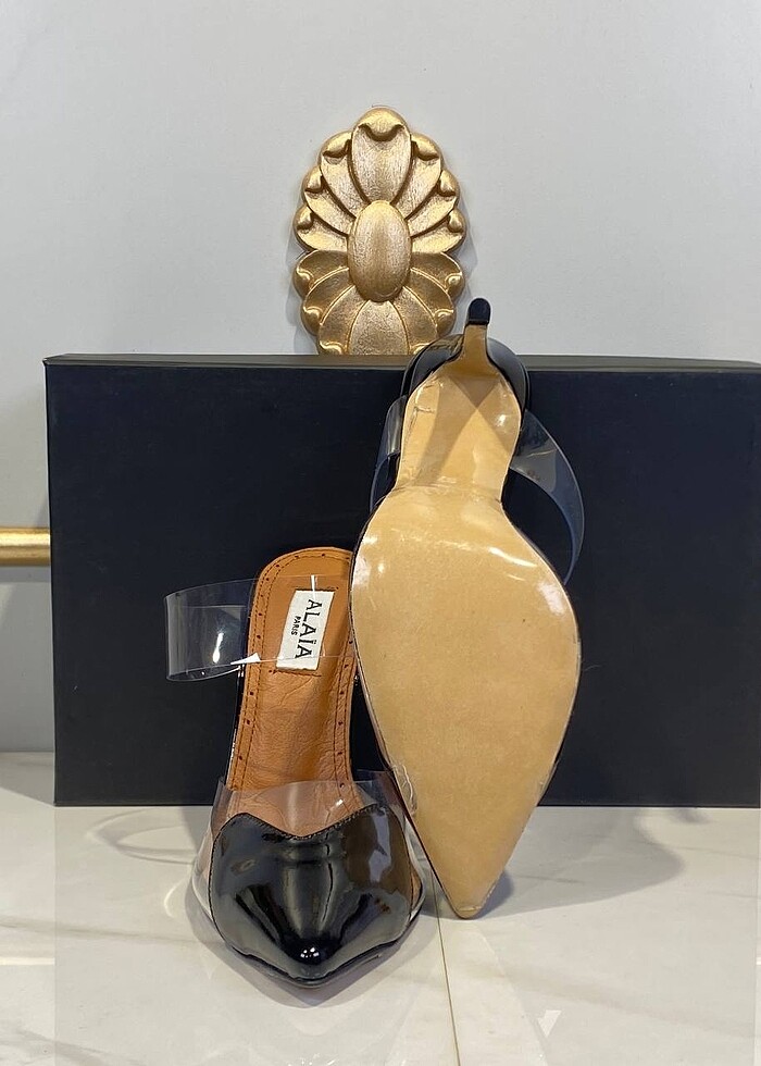 Alaia topuklu ayakkabı - Görsel 5