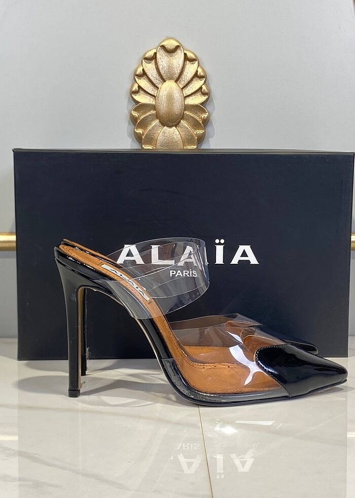 Alaia topuklu ayakkabı - Görsel 3