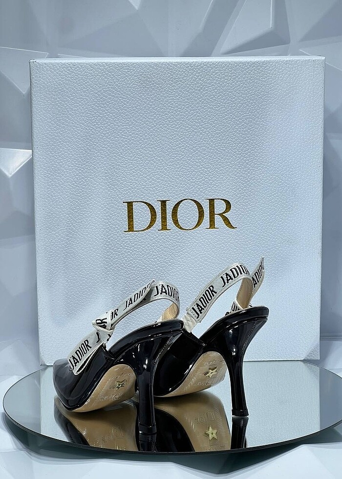 Dıor topuklu ayakkabı - Görsel 3