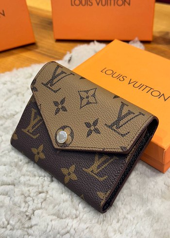 Louis Vuitton Kahverengi Deri Kadın Cüzdan