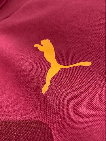 l Beden kırmızı Renk Galatasaray A Takım Fermuarlı Kapüşonlu Sweatshirt