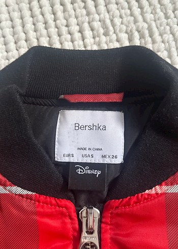 Bershka Kadın Kırmızı Kareli Düğmeli Ceket