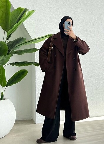 Zara model acı kahve kaban