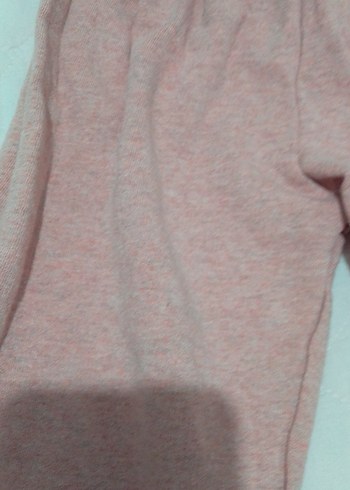 Kızlar için Pembe Rahat Kesim Eşofman Altı - Görsel 2