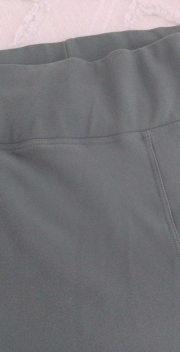 yeşil Kadın pamukli tayt - Görsel 4