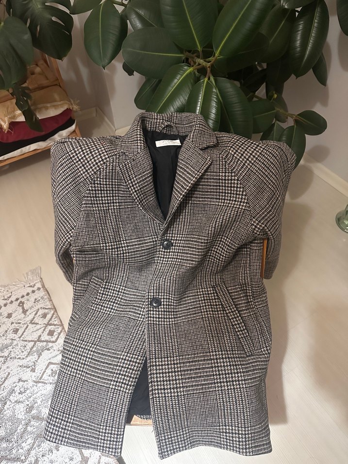 Zara Houndstooth Kaban — görsel 2/4