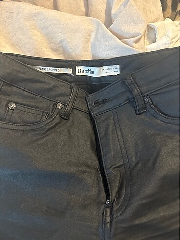 Bershka Bershka Flare paça mumlu pantolon