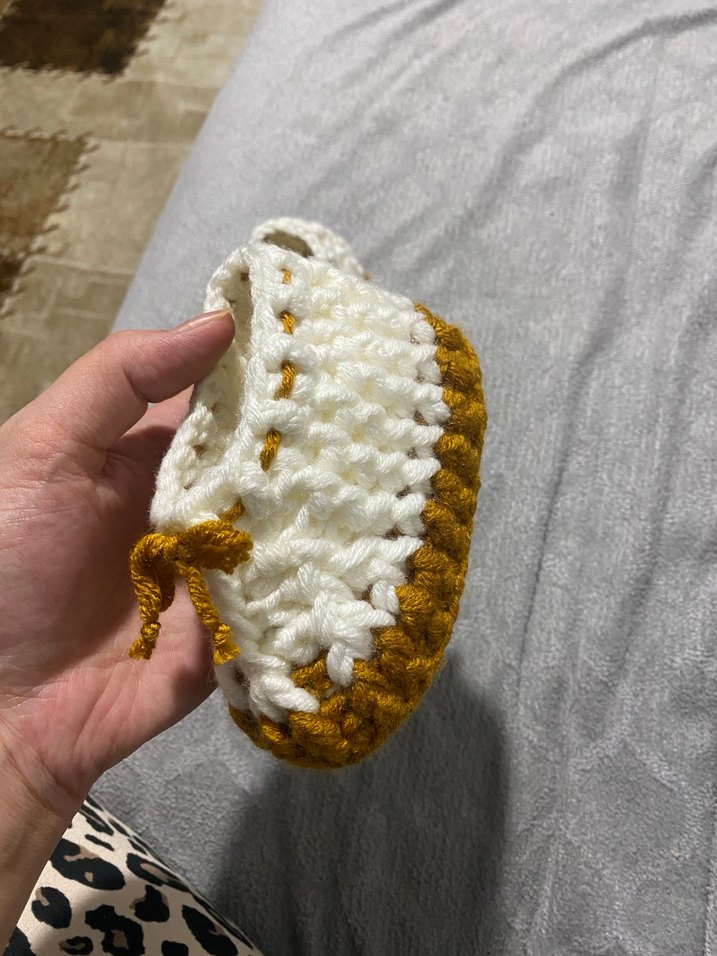 Bebek patiği örgü - Görsel 4