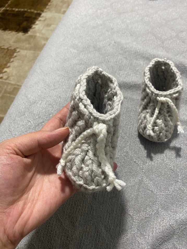 Bebek patiği papuç - Görsel 2