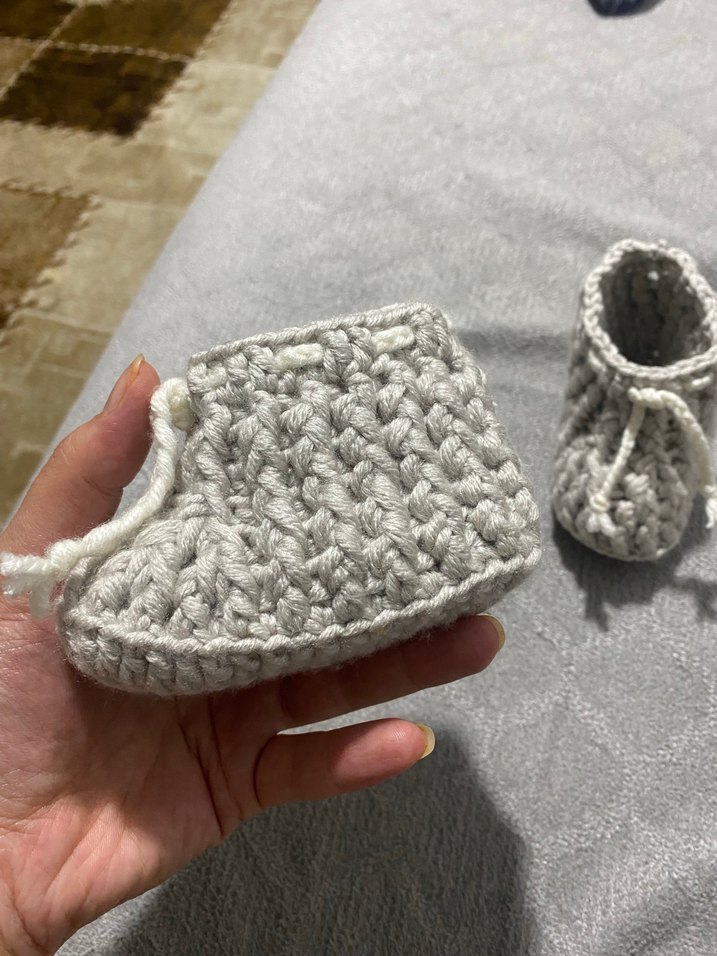 Bebek patiği papuç - Görsel 3