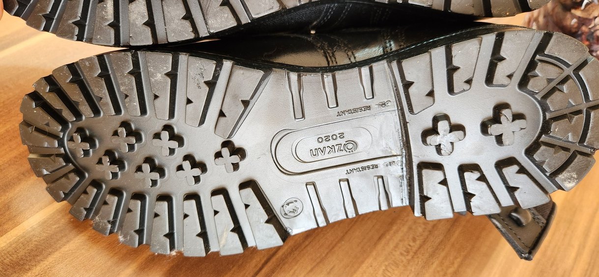 Siyah Bağcıklı Gotik Erkek Botları - Görsel 5