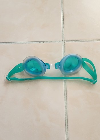 Şeffaf Turkuaz Çocuk Yüzücü Gözlüğü - Görsel 2