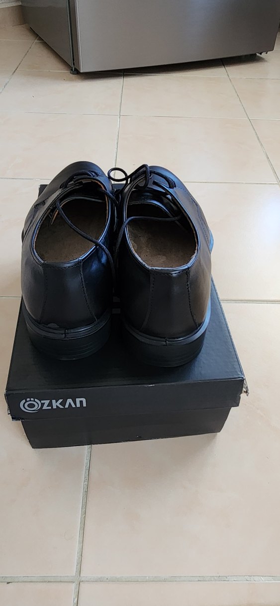 Klasik Siyah Deri Erkek Ayakkabı - Görsel 4