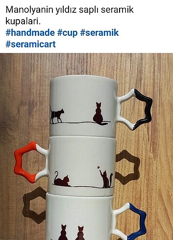 Seramik kupalarimizi gördünüzmü 
