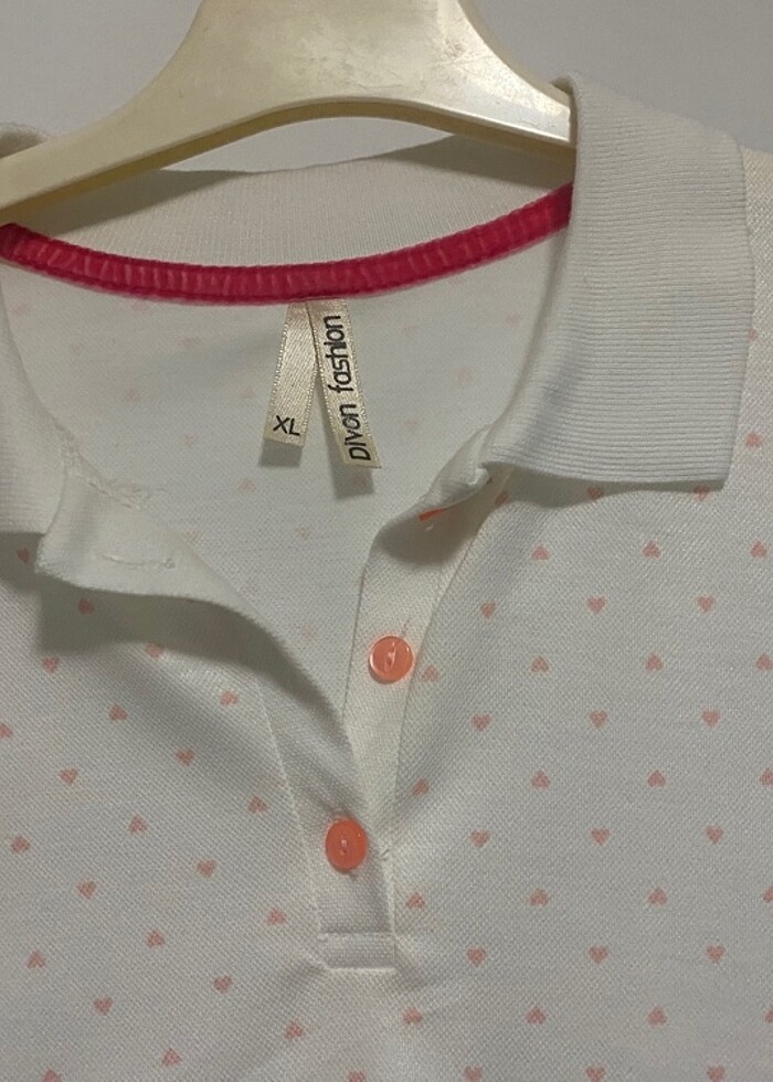 Polo yaka krem kalpli - Görsel 4