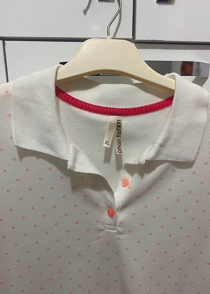 Polo yaka krem kalpli - Görsel 2