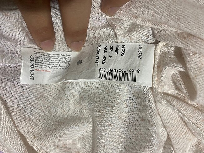 Krem bluz - Görsel 5