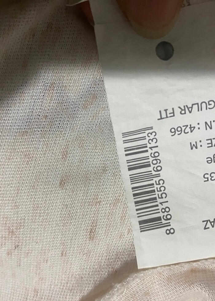 Krem bluz - Görsel 4