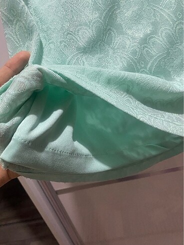 Su yeşili abiye/ elbise - Görsel 5