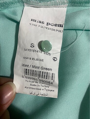 Su yeşili abiye/ elbise - Görsel 8