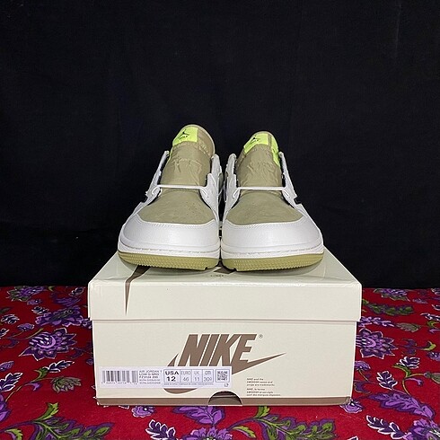 tek ebat Beden çeşitli Renk Travis Scott x Air Jordan 1 Low Golf 'Olive'