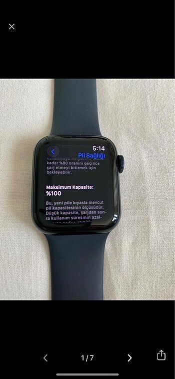 Apple watch Se GPS 40 mm gece yarısı