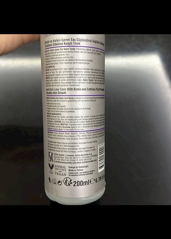 Urban Expert Serisi Biotin & Kafein Sprey Tonik - Görsel 2