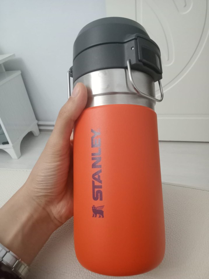 Stanley Turuncu Çocuk Termos Şişesi - Görsel 2