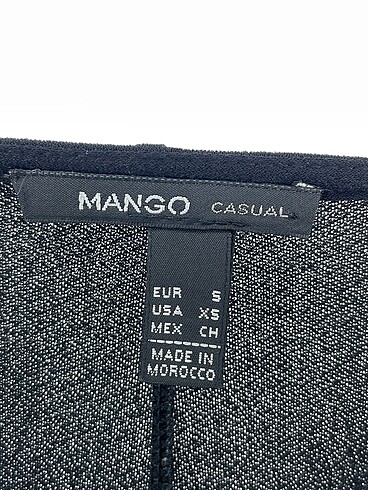 s Beden siyah Renk Mango Bluz %70 İndirimli.