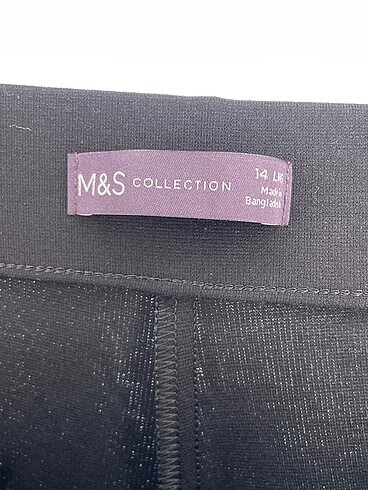 42 Beden siyah Renk Marks & Spencer Düz Kesim %70 İndirimli.