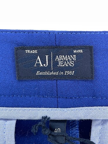 universal Beden lacivert Renk Armani Jeans Kumaş Pantolon %70 İndirimli.