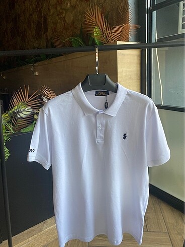 RALPH LAUREN BEYAZ POLO YAKA TİŞÖRT