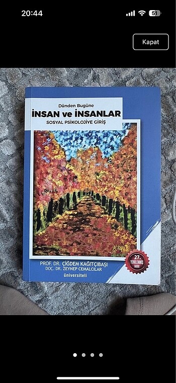 Dünden bugüne İnsan ve insanlar sosyal psikolojiye giriş