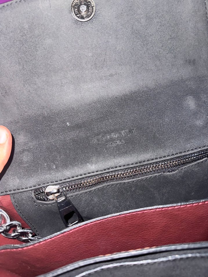 Yves Saint Laurent Süet Kadın Omuz Çantası - Görsel 2